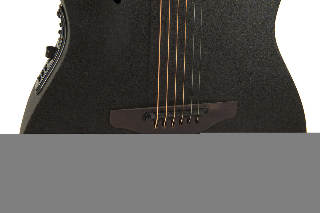 Ovation E-Acoustic Kitarat Elite TX Deep Contour Cutaway - Black Textured (2078TX-5-G)