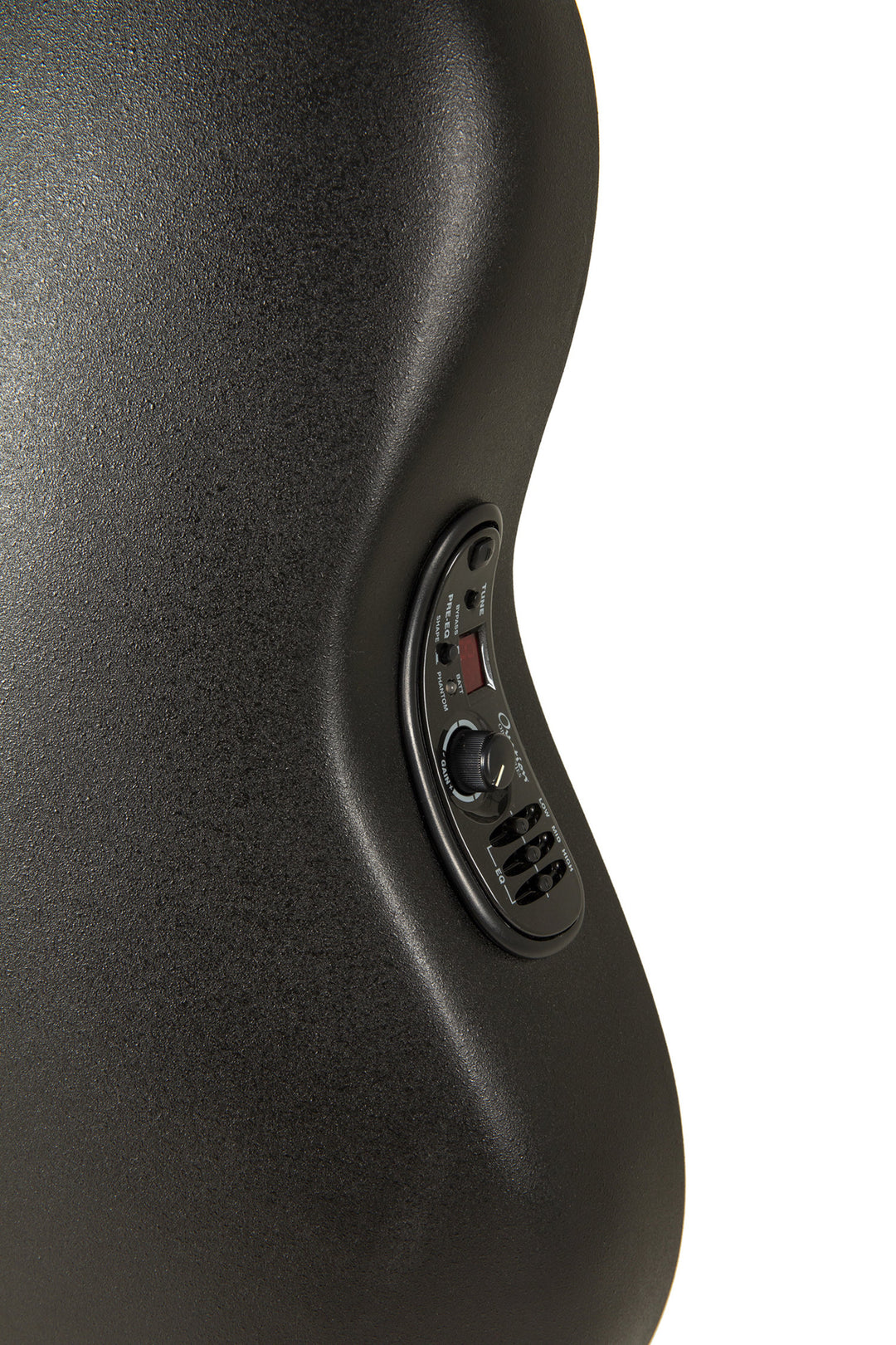 Ovation E-Acoustic Kitarat Elite TX Mid Cutaway - Black Textured (1778TX-5-G)