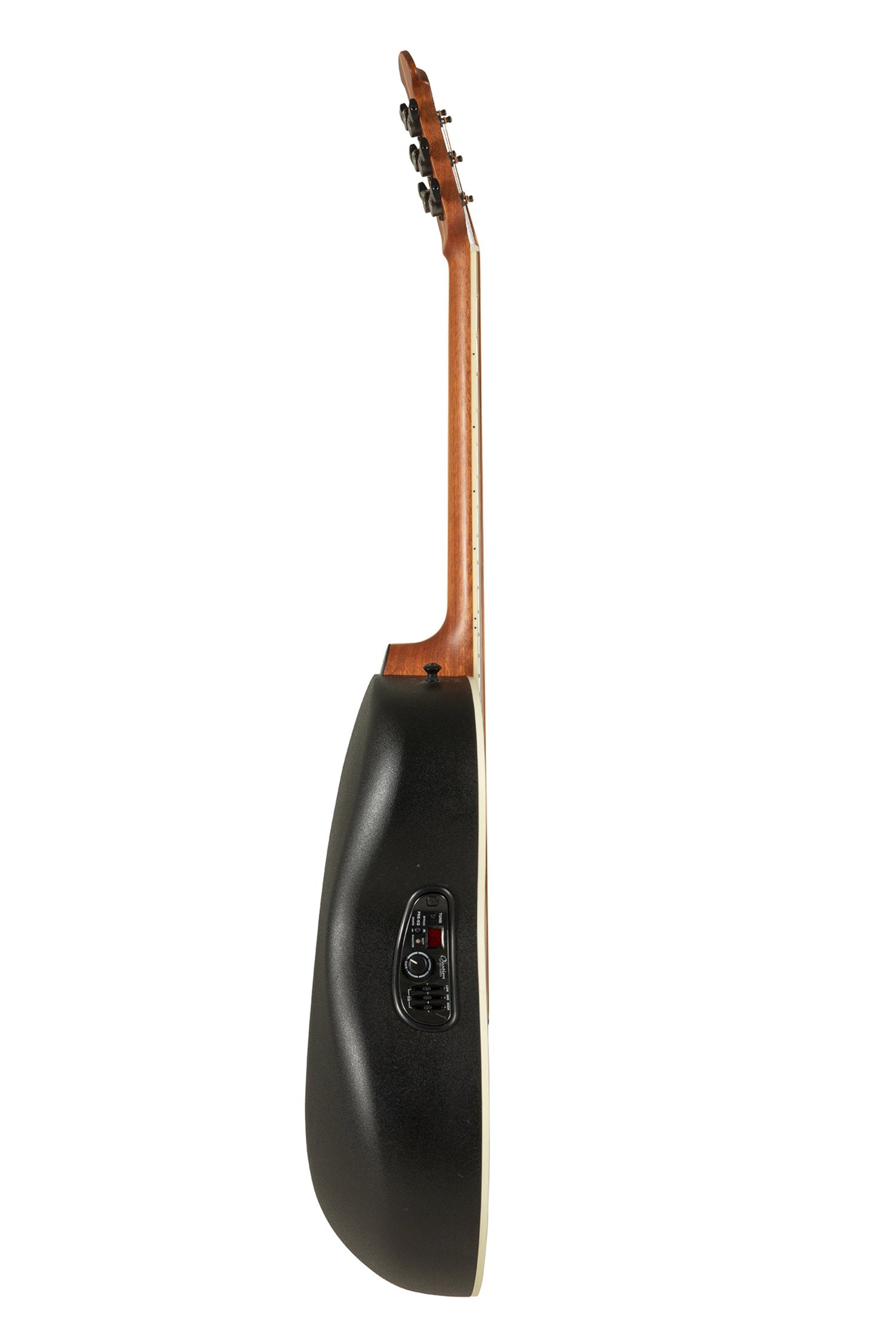 Ovation E-Acoustic Guitar Standard Balladeer Deep Contour Cutaway - Black (2771AX-5-G)