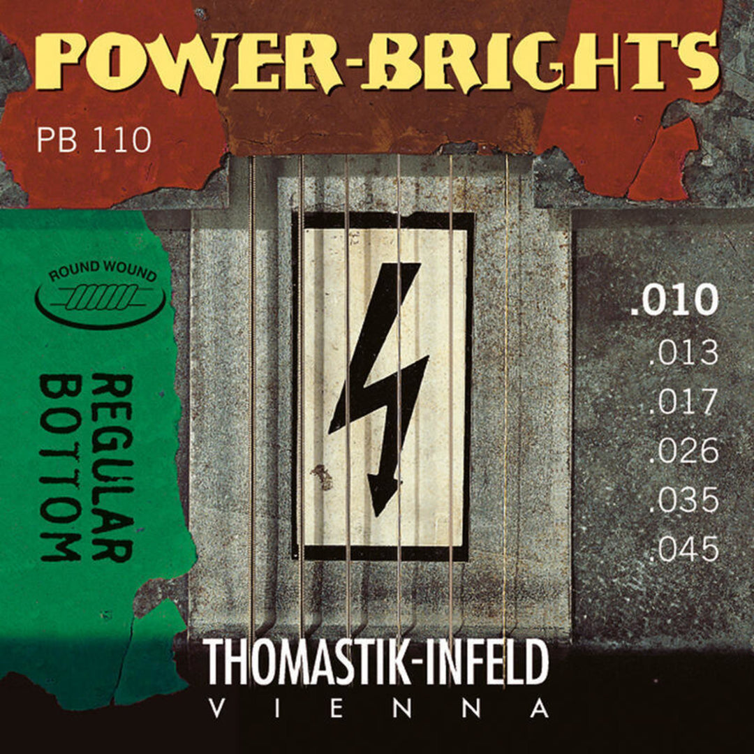 Thomastik-Infeld Kielet sähkökitaralle Power Brights Series - Set 010 (PB110)