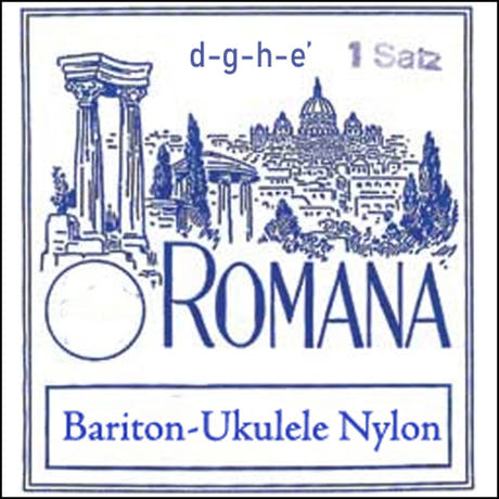 Romana Jouset ukulelelle Baritone Ukulele Nylon - Set