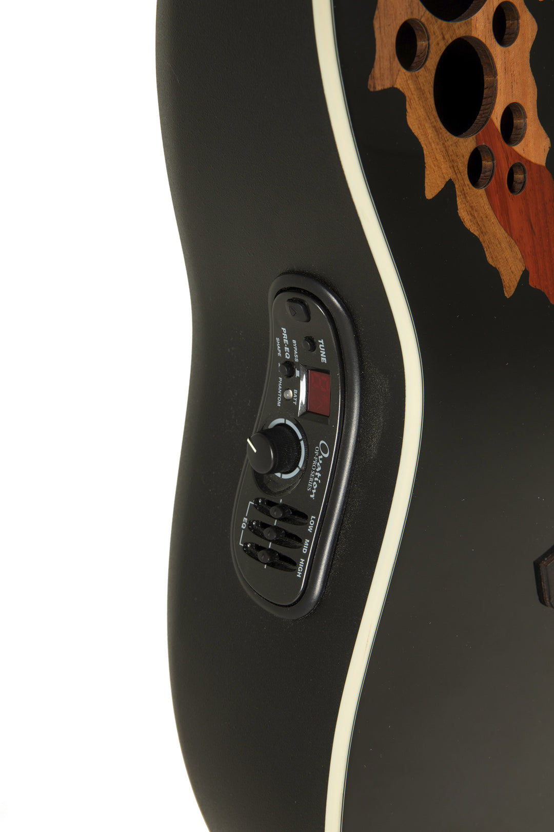 Ovation E-Acoustic Kitarat Standard Elite Deep Contour Cutaway - Black (2778AX-5-G)