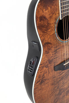 Ovation E-Acoustic Kitarat Celebrity Standard Plus Mid Cutaway - Nutmeg Burled Maple (CS24P-NBM-G)