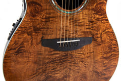 Ovation E-Acoustic Kitarat Celebrity Standard Plus Mid Cutaway - Nutmeg Burled Maple (CS24P-NBM-G)