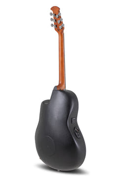 Ovation E-akustinen kitara Celebrity Elite Mid Cutaway - Black (CE44-5-G)