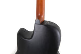 Ovation E-Acoustic Guitar Celebrity Elite Mid Cutaway - Black (CE44-5-G)