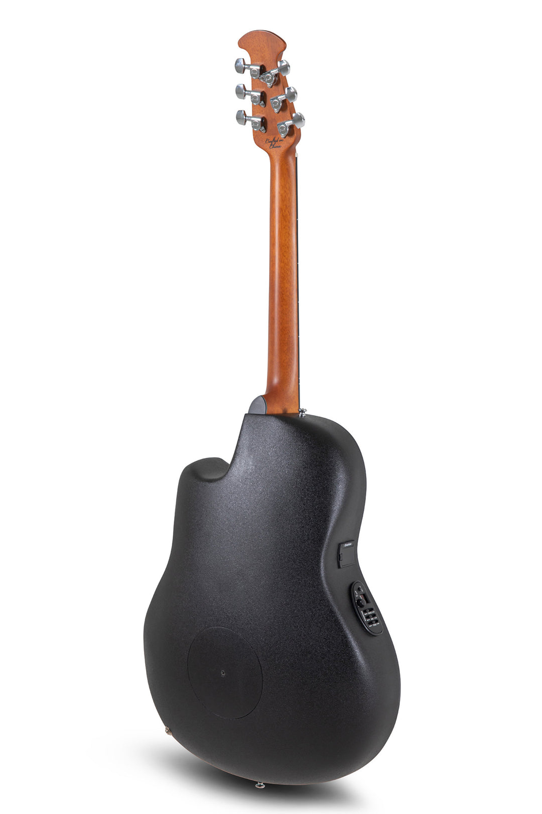 Ovation E-Acoustic Kitara Celebrity Elite Plus Mid Cutaway - Blue Transparent Quilt (CE44P-8TQ-G)