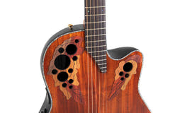 Ovation-sähkökitarat Celebrity Elite Plus Mid Cutaway – Figured Koa (CE44P-FKOA-G)