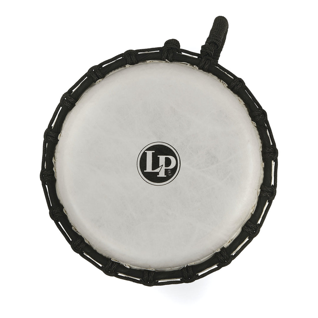 Latin Pundistussoittimet Djembe World 7-inch Rope Tuned Circle - White (LP1607WH)