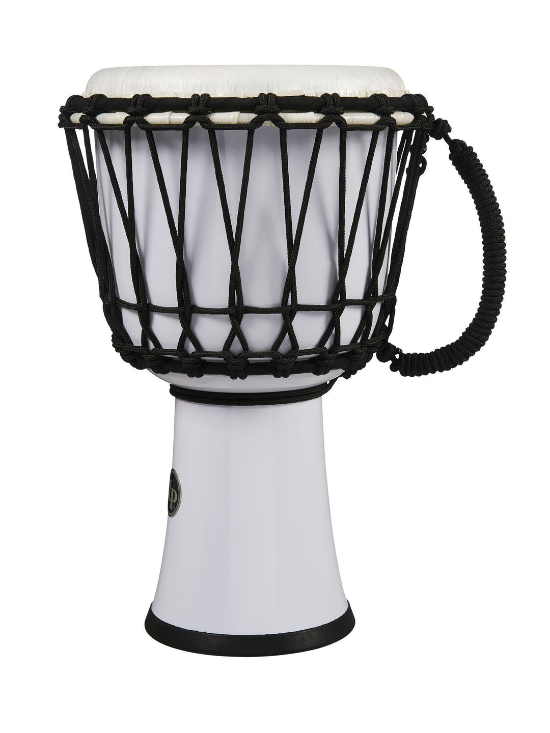 Latin Pundistussoittimet Djembe World 7-inch Rope Tuned Circle - White (LP1607WH)