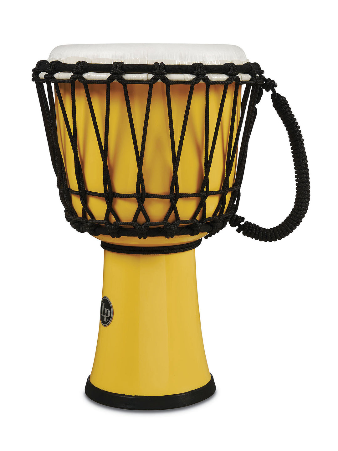 Latin Pundistussoittimet Djembe World 7-inch Rope Tuned Circle - Yellow (LP1607YL)