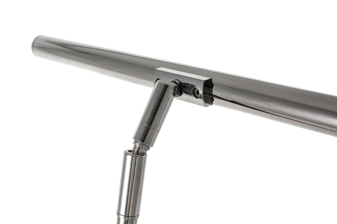 GEWA Pianovalo PL-78 - Black chrome, shiny