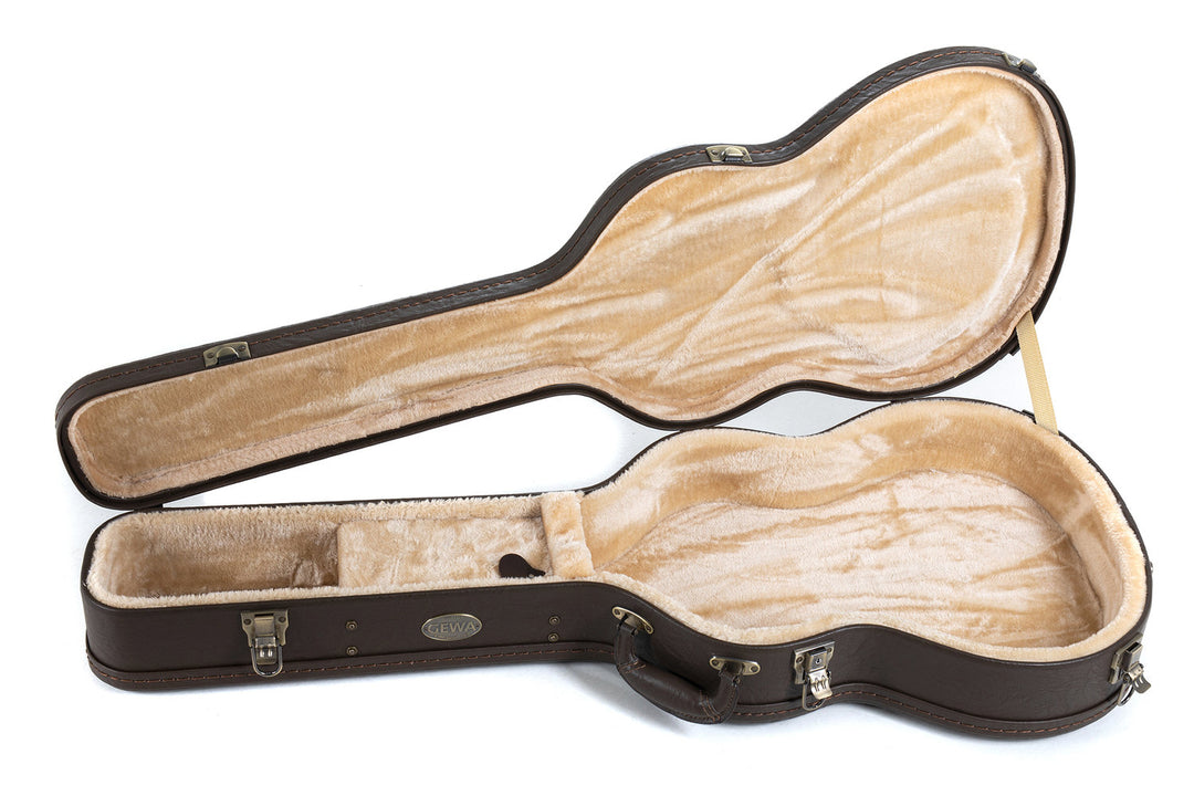 GEWA Kitarat case Arched Top Prestige Brown - Classic guitars