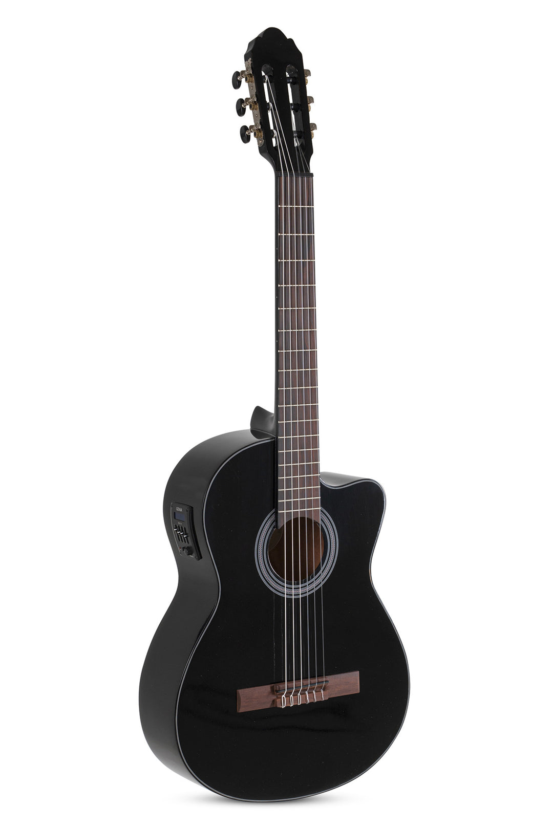 GEWA E-Acoustic klassinen kitara Student Black - E-Acoustic Black