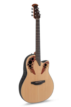 Ovation E-Acoustic kitarat Celebrity Elite Mid Cutaway - Natural (CE44-4-G)