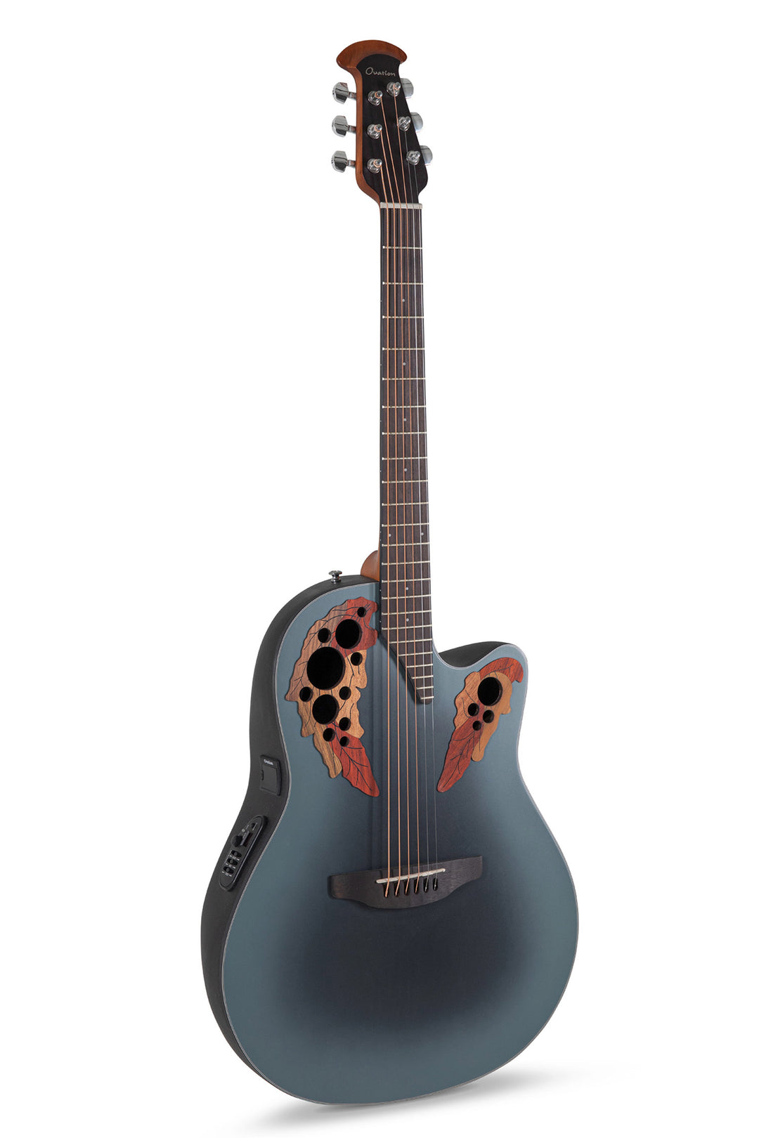 Ovation E-Acoustic Kitara Celebrity Elite Mid Cutaway - Reverse Blue Burst (CE44-RBB-G)