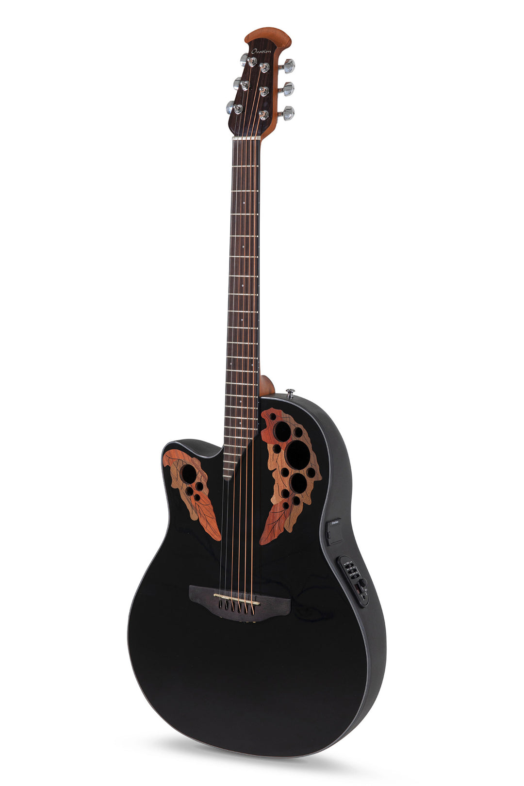 Ovation E-Acoustic Kitarat Celebrity Elite Mid Cutaway - Black (CE44L-5-G)