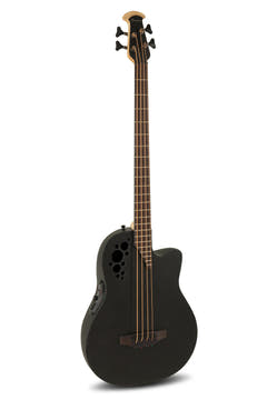Ovation sähköakustinen basso Elite TX Mid Cutaway - Black teksturoitu (B778TX-5-G)