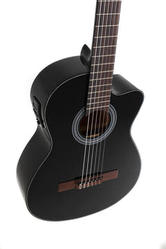 GEWA E-Acoustic klassinen kitara Student Black - E-Acoustic Black