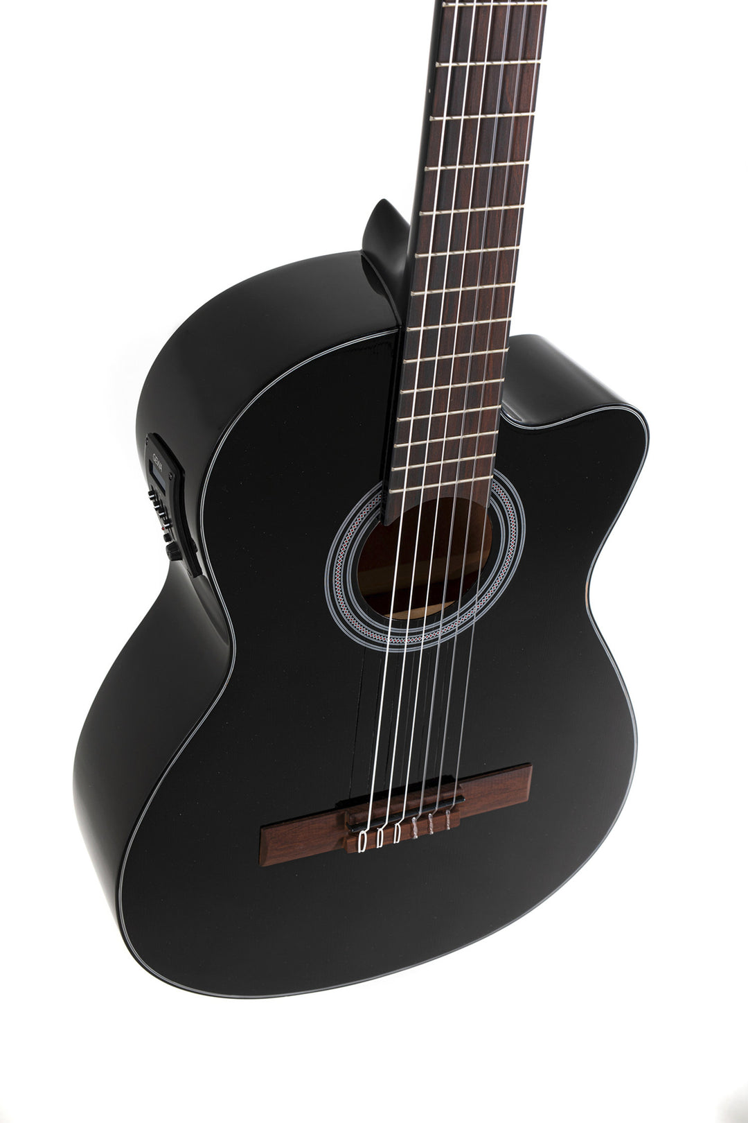 GEWA E-Acoustic klassinen kitara Student Black - E-Acoustic Black
