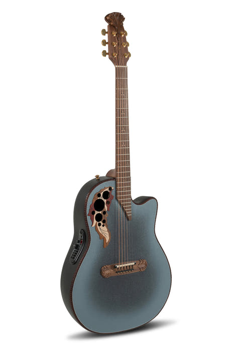 Adamas E-Acoustic Kitarat 2087GT Deep Contour Cutaway - Reverse Blue Burst (2087GT-8-G)