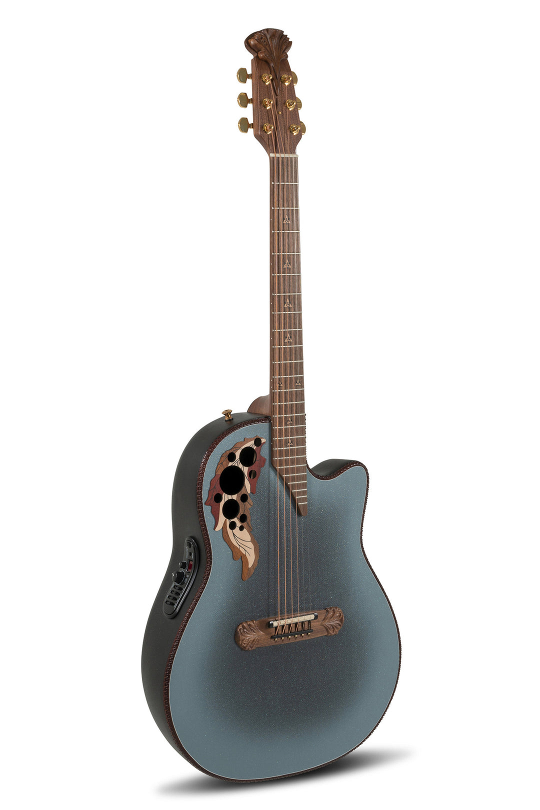 Adamas E-Acoustic Kitarat 2087GT Deep Contour Cutaway - Reverse Blue Burst (2087GT-8-G)