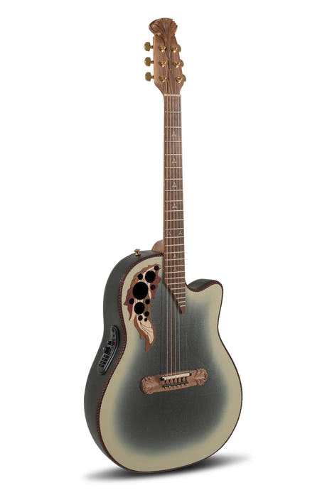 Adamas E-Acoustic Kitarat 2087GT Deep Contour Cutaway - Reverse Beige Burst (2087GT-7-G)