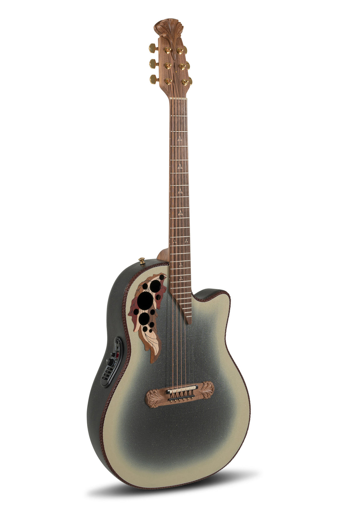Adamas E-Acoustic Kitarat 2087GT Deep Contour Cutaway - Reverse Beige Burst (2087GT-7-G)