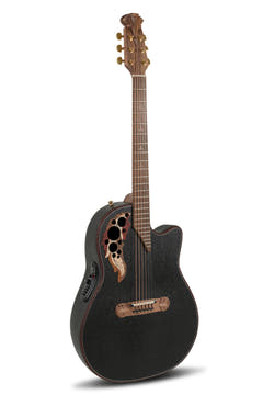 Adamas E-Acoustic Kitarat 2087GT Deep Contour Cutaway - Black (2087GT-5-G)