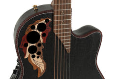 Adamas E-Acoustic Kitarat 2087GT Deep Contour Cutaway - Black (2087GT-5-G)