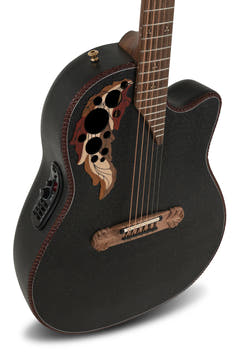 Adamas E-Acoustic Kitarat 2087GT Deep Contour Cutaway - Black (2087GT-5-G)