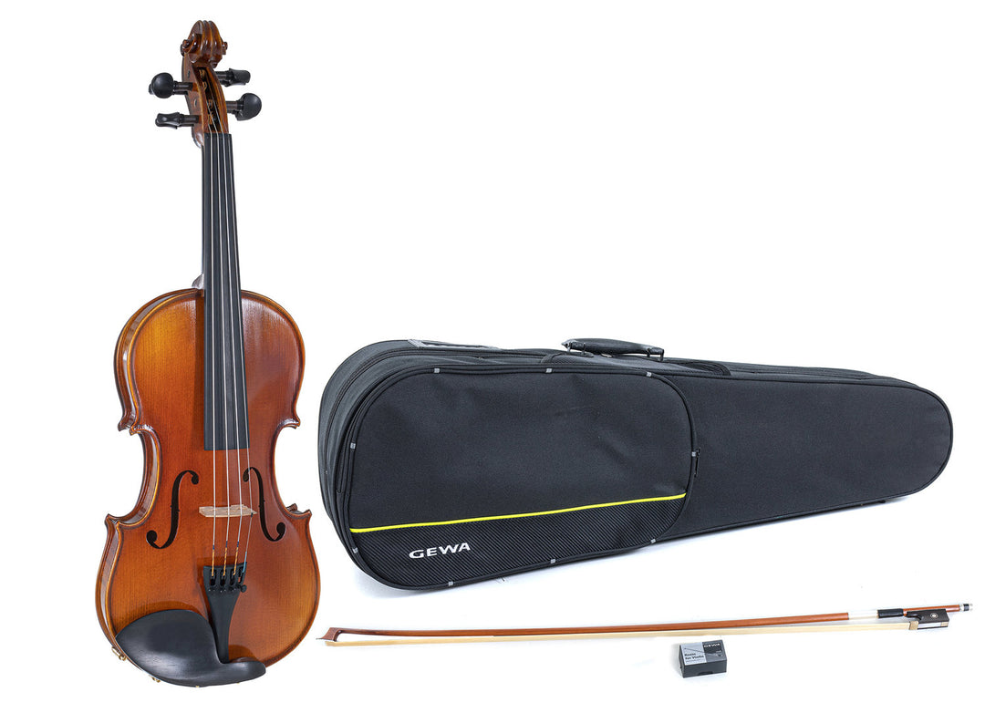 GEWA Violin Maestro 1 - 1/4 (Valmis soitettavaksi inkl. shaped case, Massaranduba bow and Larsen Aurora strings, transport-secured)