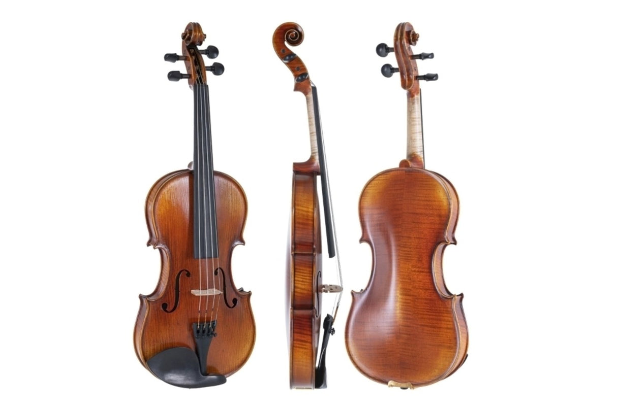 GEWA Violin Maestro 2 - 3/4 (Ready to play incl. violin case, Massaranduba bow and Larsen Aurora strings)