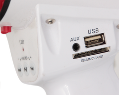 LTC Megafoni USB-, SD- ja AUX-sisääntulolla