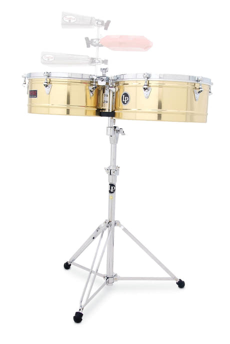 Latin Pundistussoittimet Timbales Prestige Solid Brass - 14"/15" (LP1415-B)