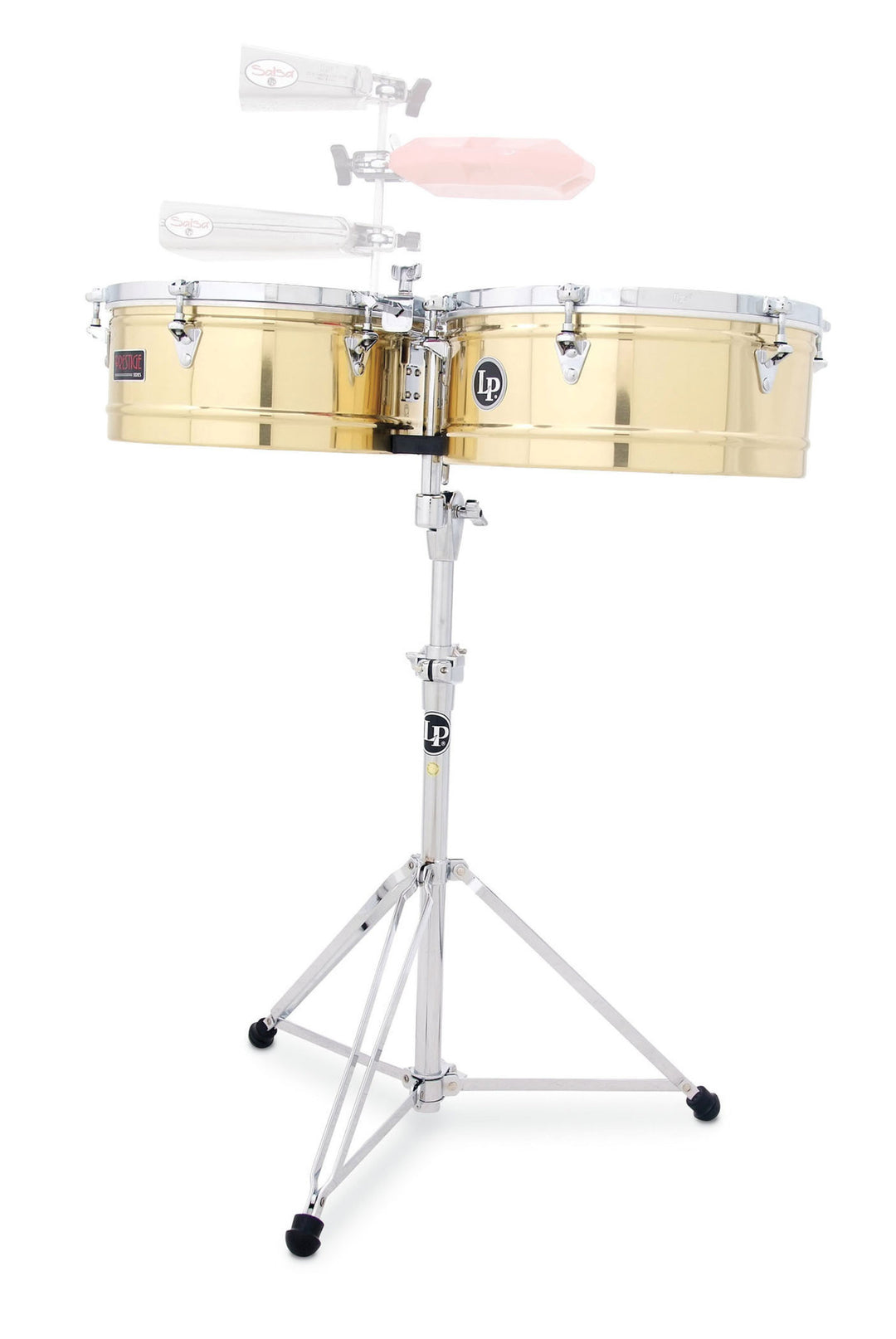 Latin Pundistussoittimet Timbales Prestige Solid Brass - 14"/15" (LP1415-B)