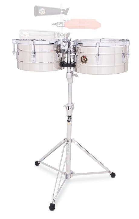 Latin Pundistussoittimet Timbales Tito Puente Stainless Steel - 12"/13" (LP255-S)