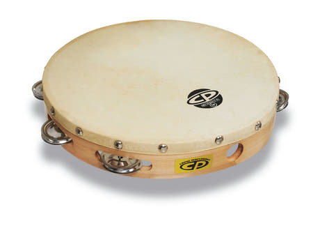 Latin Pundistussoittimet Tamburiini CP Wood - 10", single row (CP379)