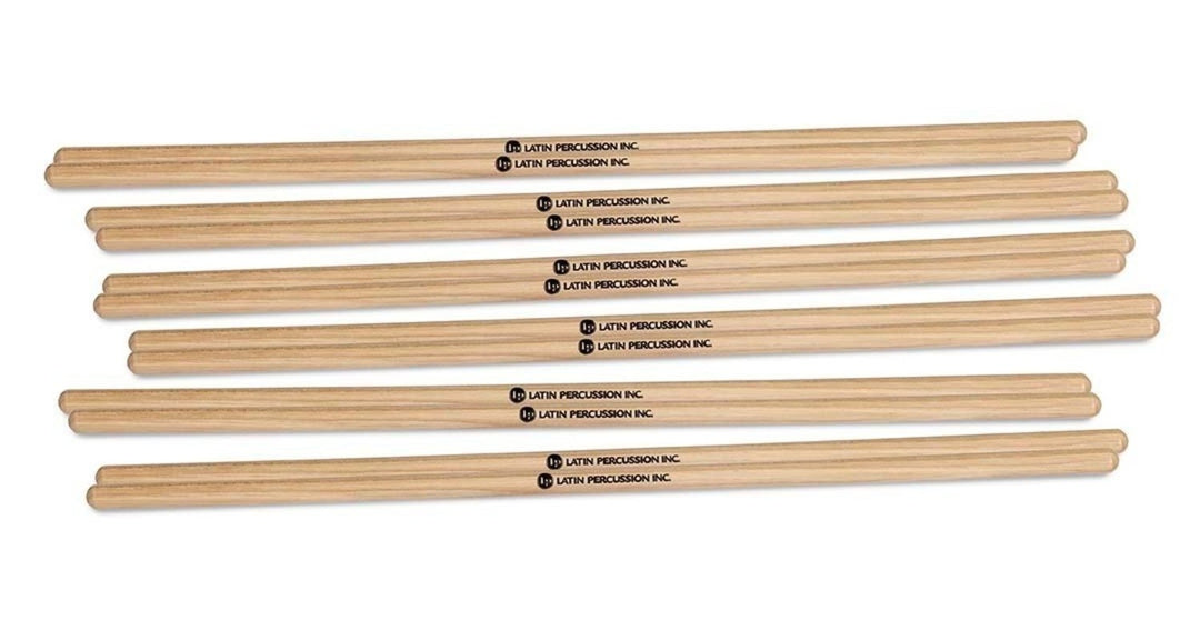 Latin Pundistussoittimet Timbales Sticks - 3/8" x 15" [6 pairs] (LP248B)