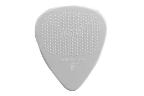 D-Grip Plektrat Janicek Nylonpicks - 0,38 white
