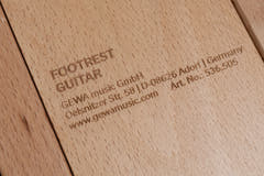 Manuel Rodriguez jalkatuki Wooden footrest - Wooden foot rest