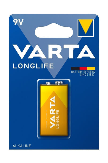 Varta Longlife 9 V -paristo, alkalinen