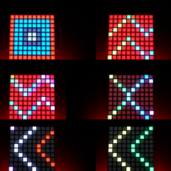 Light4Me Matrix -paneeli 1010-RGB