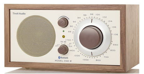 Tivoli Audio Model ONE BT Bluetooth Kaiutin (Pähkinä, Beige)