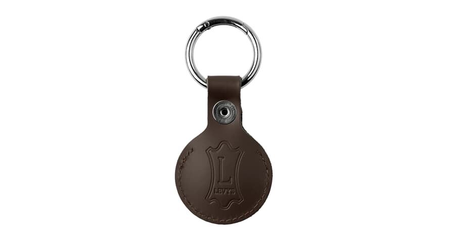 Levys A66AIR AirTag-avaimenperä, ruskea, A66AIR-DBR