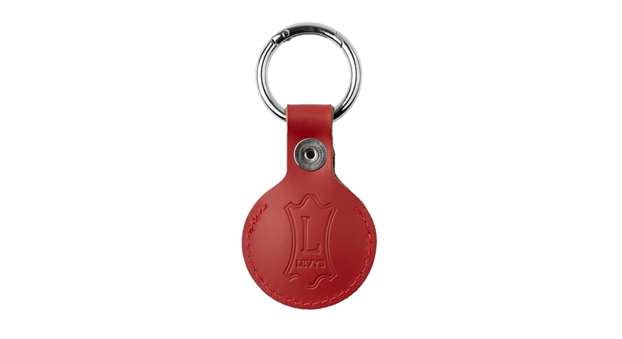 Levys A66AIR AirTag-avaimenperä, punainen