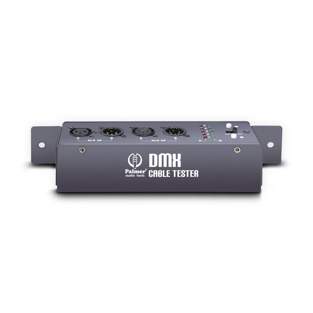 Palmer MCT DMX - 3-polet / 5-polet DMX- og XLR-kabeltester