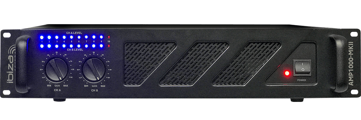 Ibiza AMP1000-MKII tehovahvistin (2x800W)