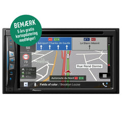 Pioneer AVIC-Z630BT GPS Navigointi, Bluetooth ja Langaton Apple Carplay