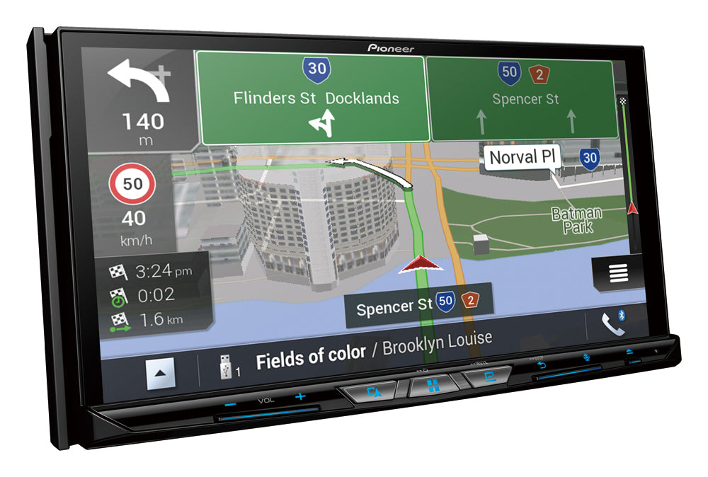 Pioneer AVIC-Z930DAB GPS Navigointi, Langaton Apple CarPlay ja Bluetooth